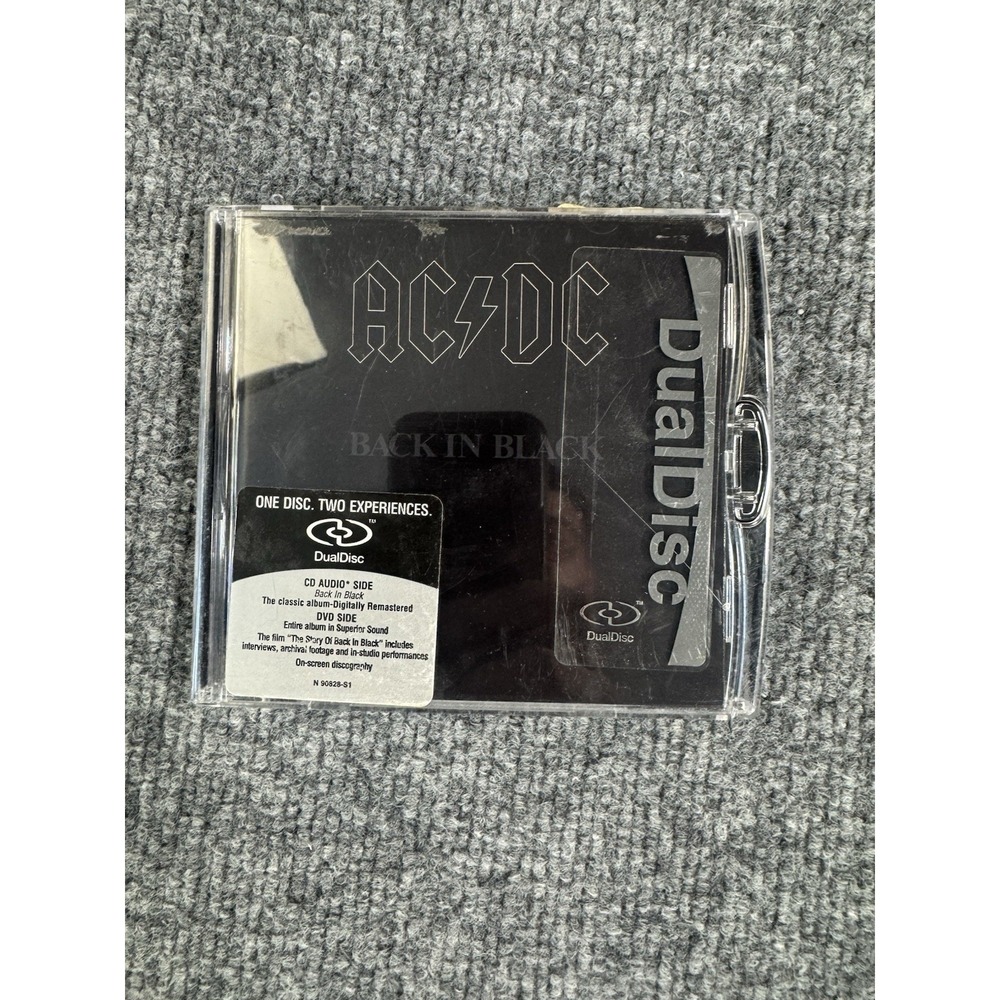 AC/DC Back in Black audio-video DualDisc, 2005 see description